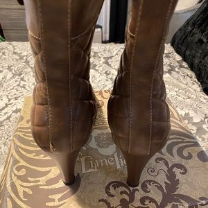 Lime light , lightly used, size 10 brown boot
